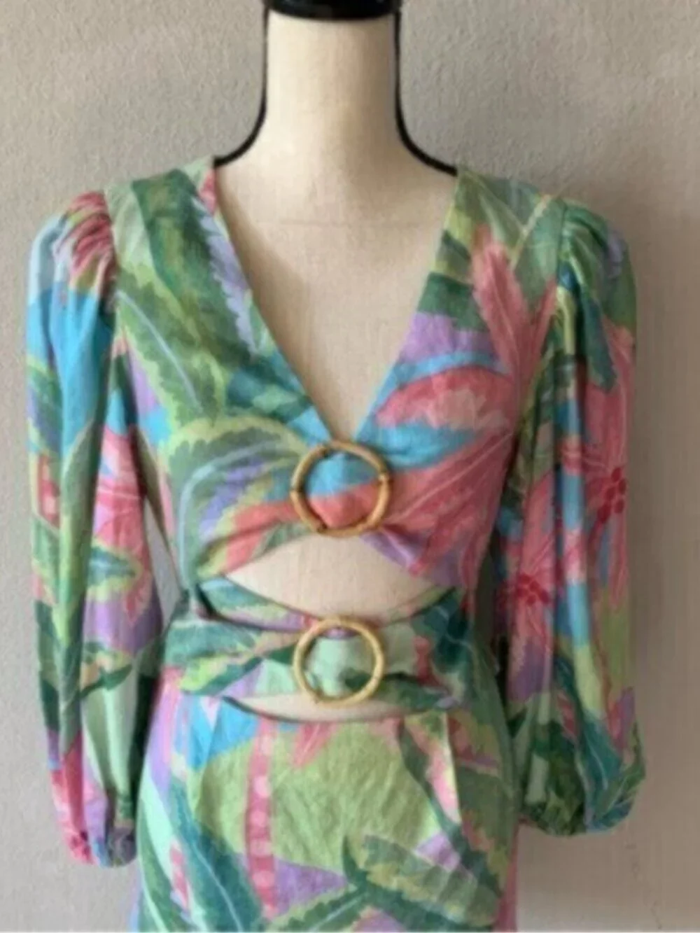 NWT Farm Rio Beach Vibe Mini Dress - Picture 5 of 12